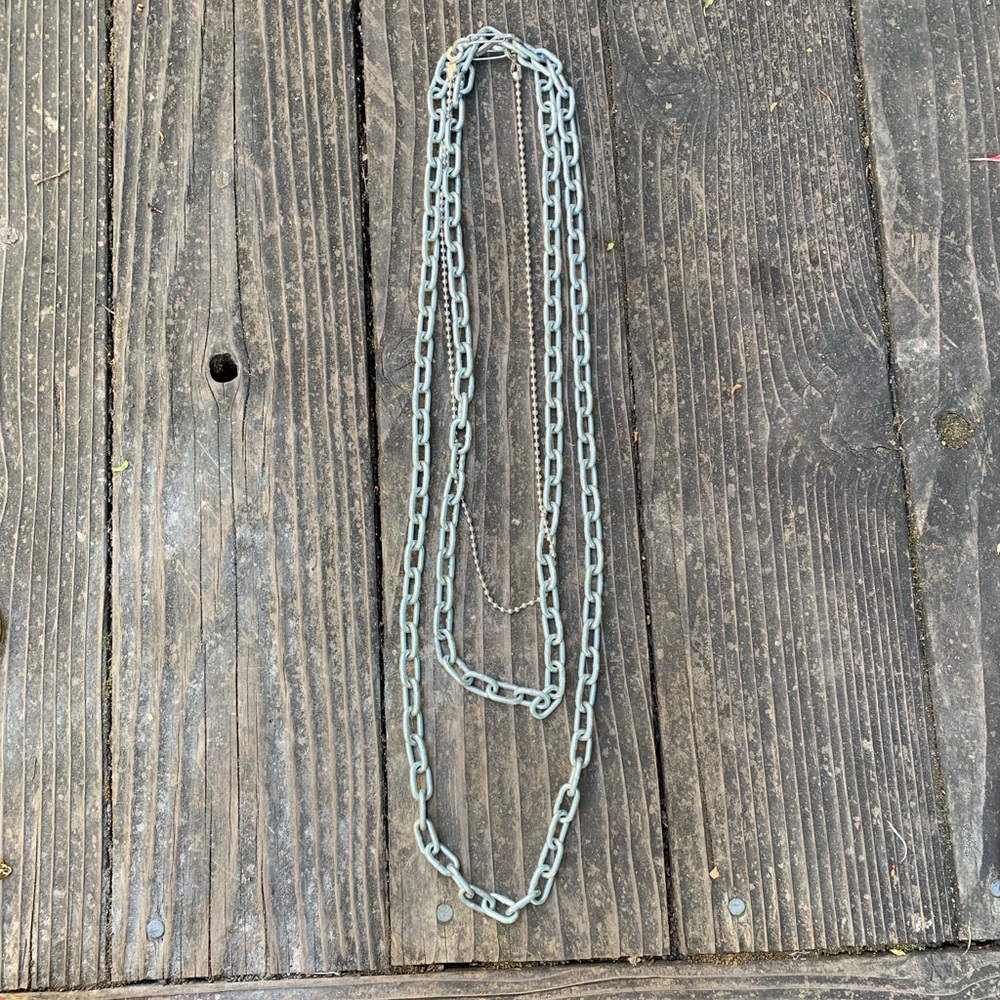 Heavy chunky chain necklace